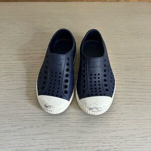 Navy blue Natives size 8